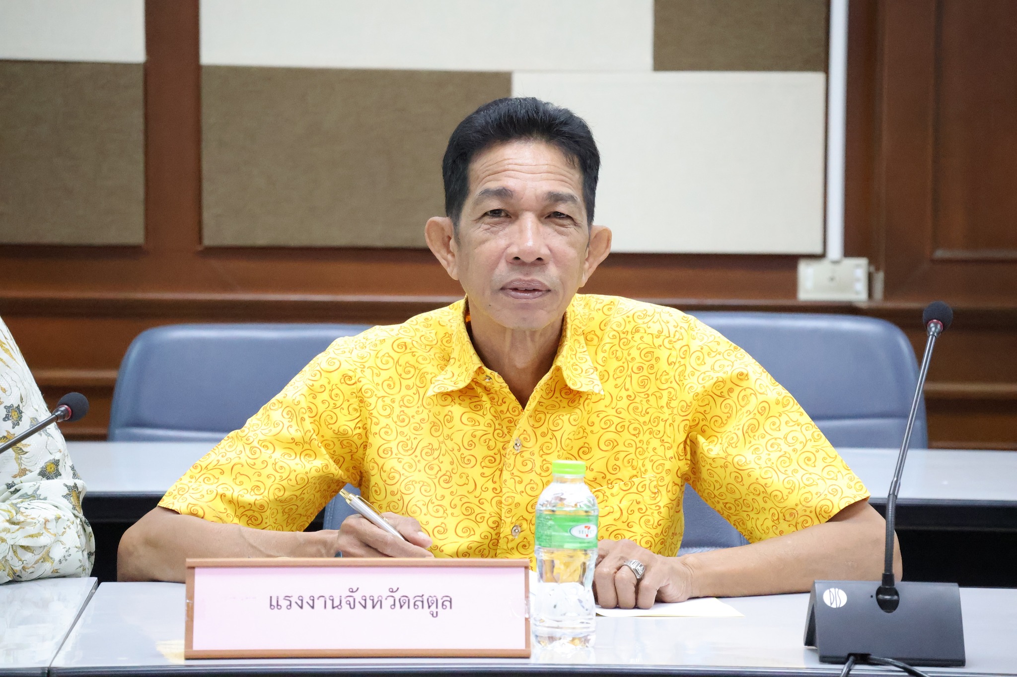 สรจ.สตูล เข้าร่วมประชุมคณะทำงานการรับมือและปรับตัวจากการเปลี่ยนแปลงสภาพภูมิอากาศสำหรับกลุ่มเปราะบางจังหวัดสตูล ครั้งที่ 1/2568
